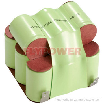 Ni-MH Battery, 14.4V 4/5sc1300mAh High Power Rechargeable Battery Pack (12S of FH-4/5Sc1300P)